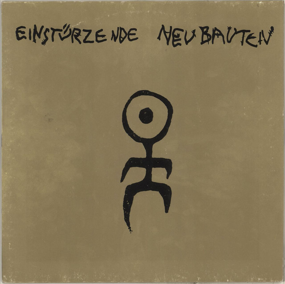 Einsturzende Neubauten Kollaps German vinyl LP album (LP record) ZZ65