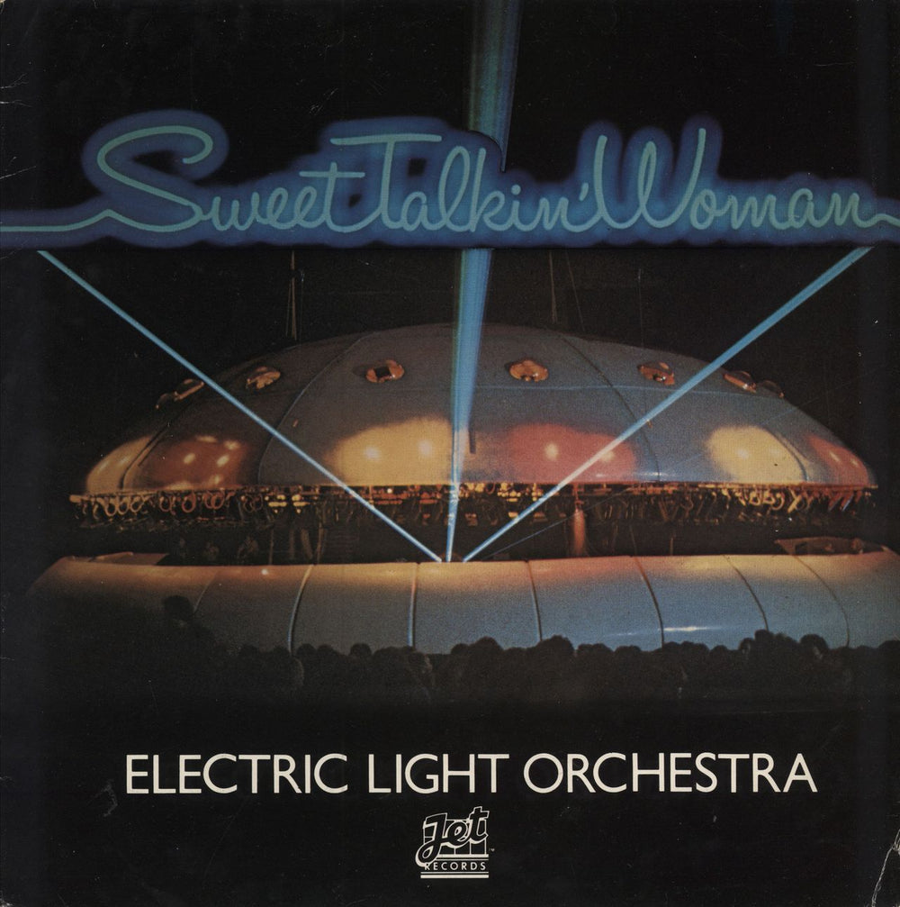 Electric Light Orchestra Sweet Talkin' Woman UK 12" vinyl single (12 inch record / Maxi-single) JET12121