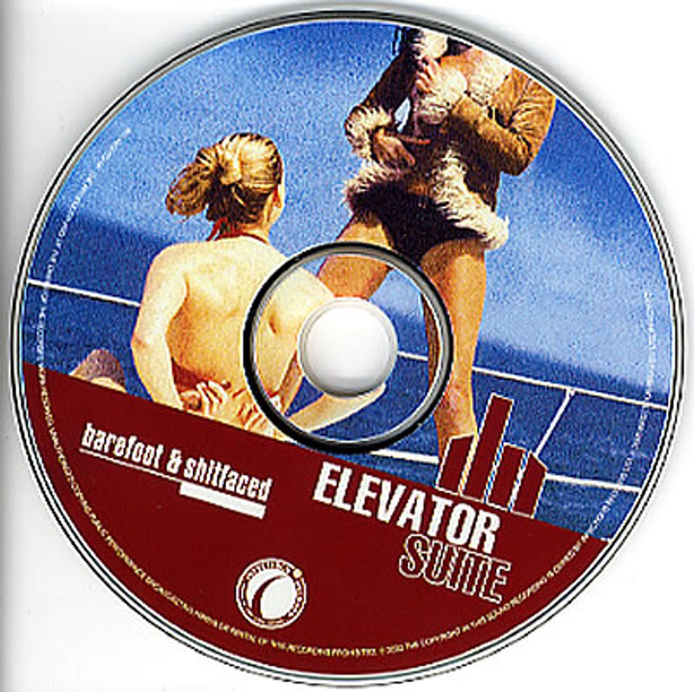 Elevator Suite Barefoot & Shitfaced UK CD album (CDLP) EVRCDBA248924