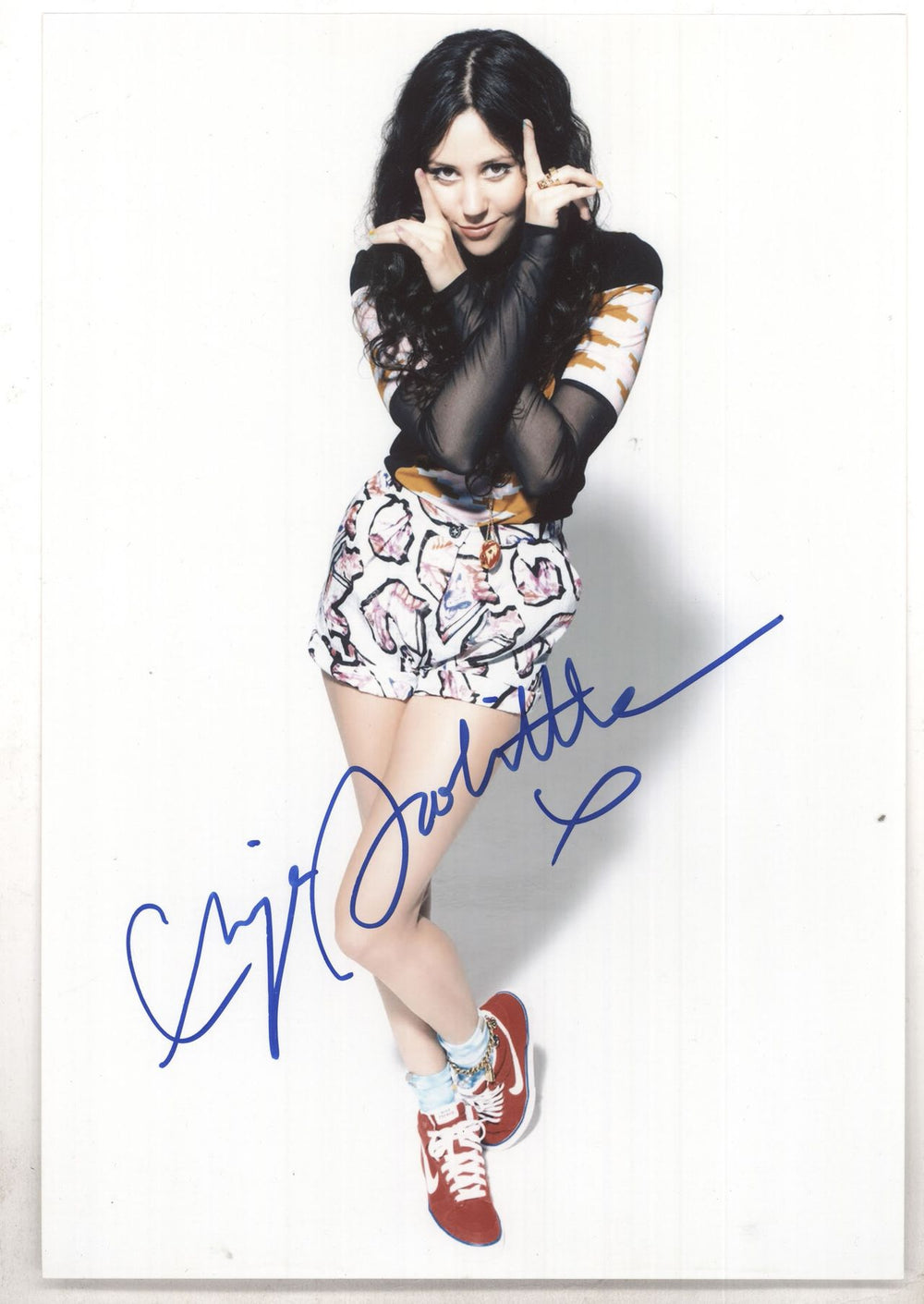 Eliza Doolittle Autographed Photograph UK photograph SIGNED PHOTO
