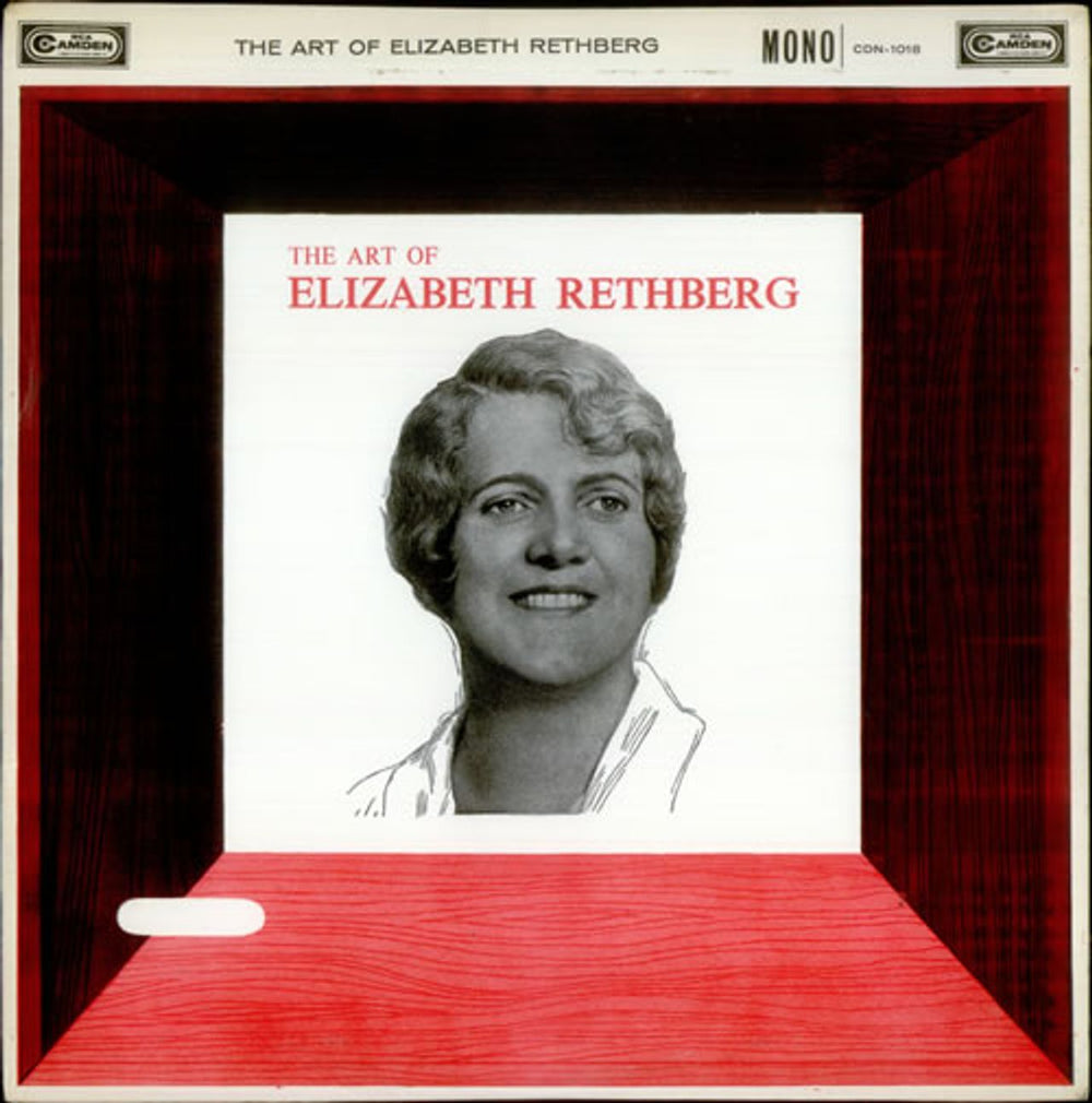 Elizabeth Rethberg The Art of Elizabeth Rethberg UK vinyl LP album (LP record) CDN-1018