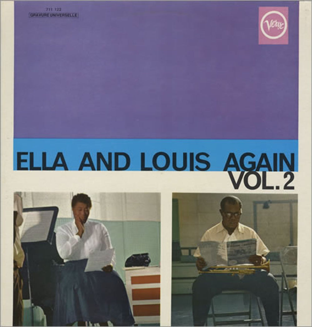 Ella Fitzgerald & Louis Armstrong Ella And Louis Again - Volume 2 French vinyl LP album (LP record) 711122