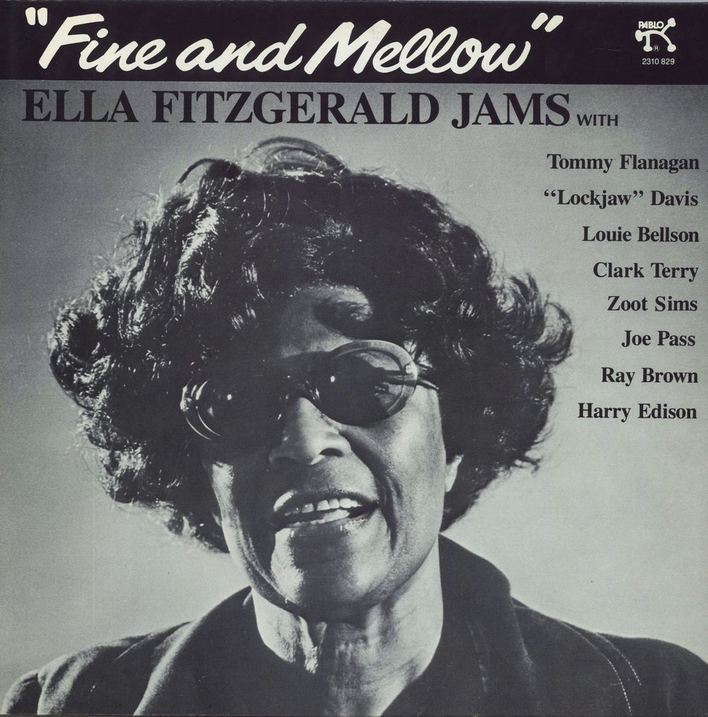 Ella Fitzgerald Fine And Mellow German vinyl LP album (LP record) 2310829