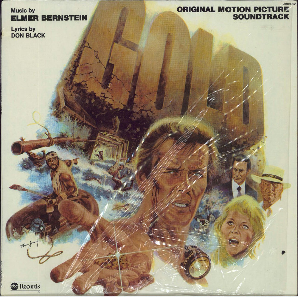 Elmer Bernstein Gold US vinyl LP album (LP record) ABCD-855