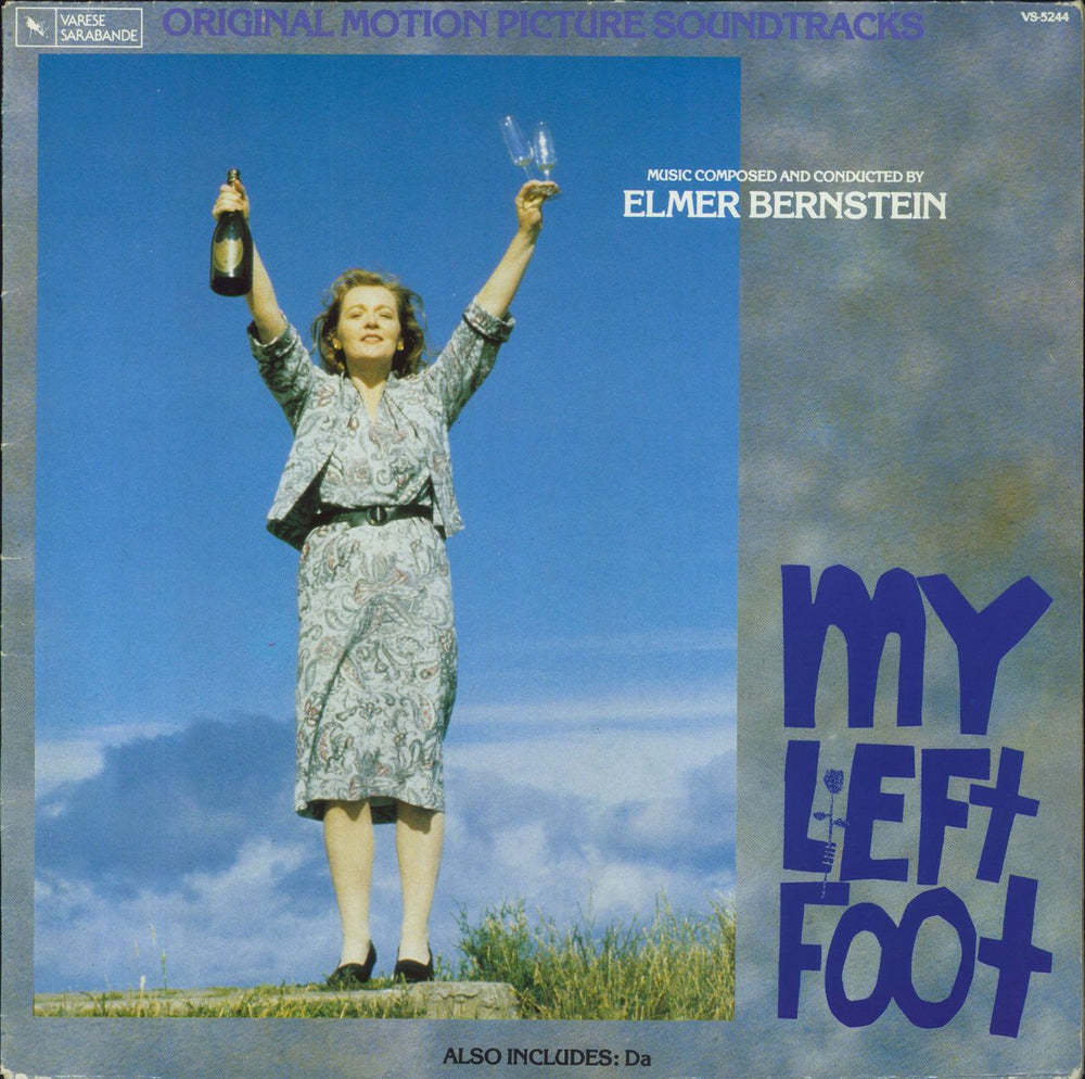 Elmer Bernstein My Left Foot & Da UK vinyl LP album (LP record) VS-5244