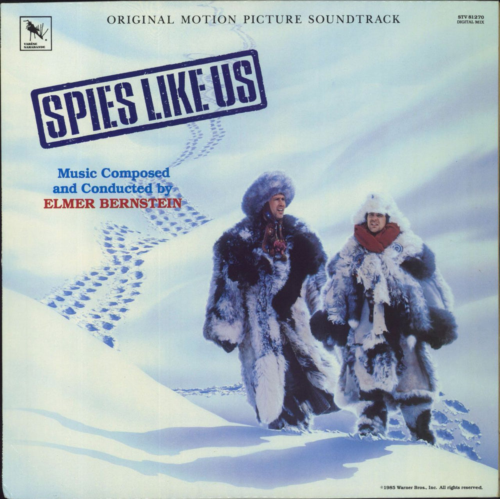 Elmer Bernstein Spies Like Us OST US vinyl LP album (LP record) STV81270