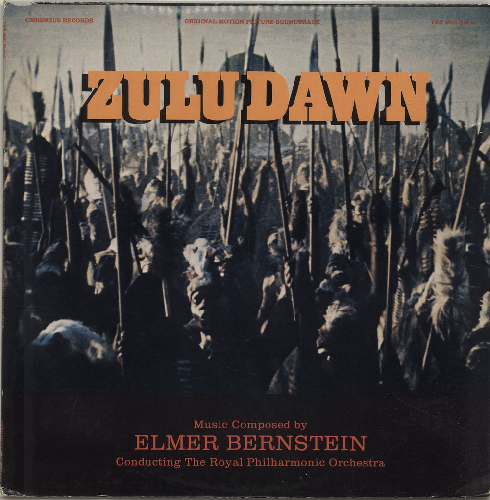 Elmer Bernstein Zulu Dawn US vinyl LP album (LP record) CST0201