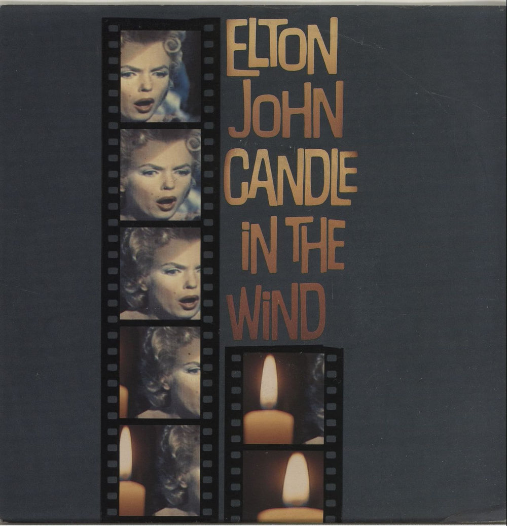 Elton John Candle In The Wind Dutch 7" vinyl single (7 inch record / 45) 870063-7