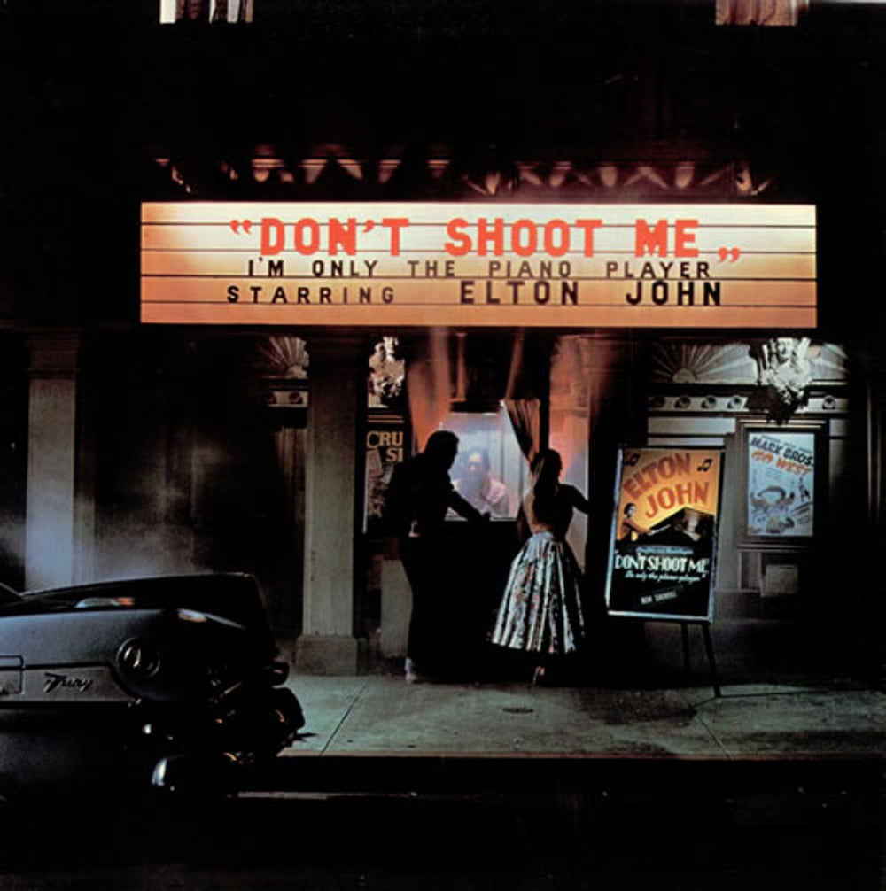 Elton John Don't Shoot Me I'm Only The Piano Player UK vinyl LP album (LP record) DJH20427