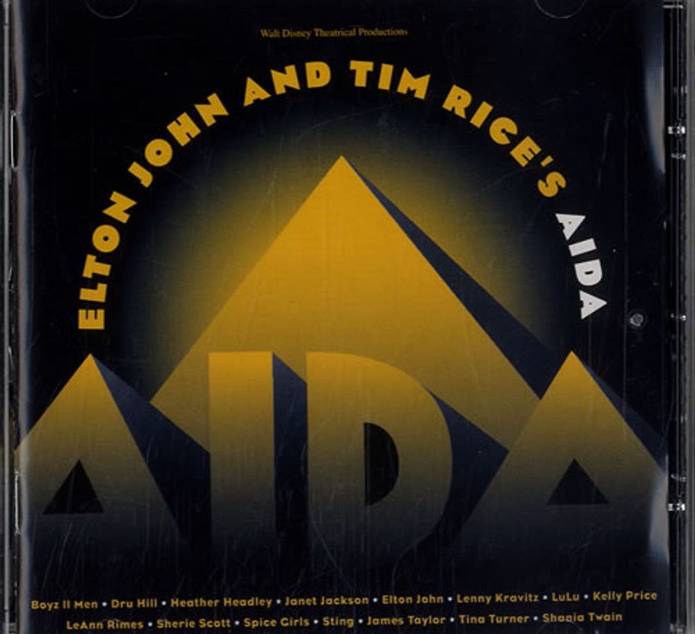 Elton John Elton John And Tim Rice's Aida UK CD album (CDLP) 524651-2