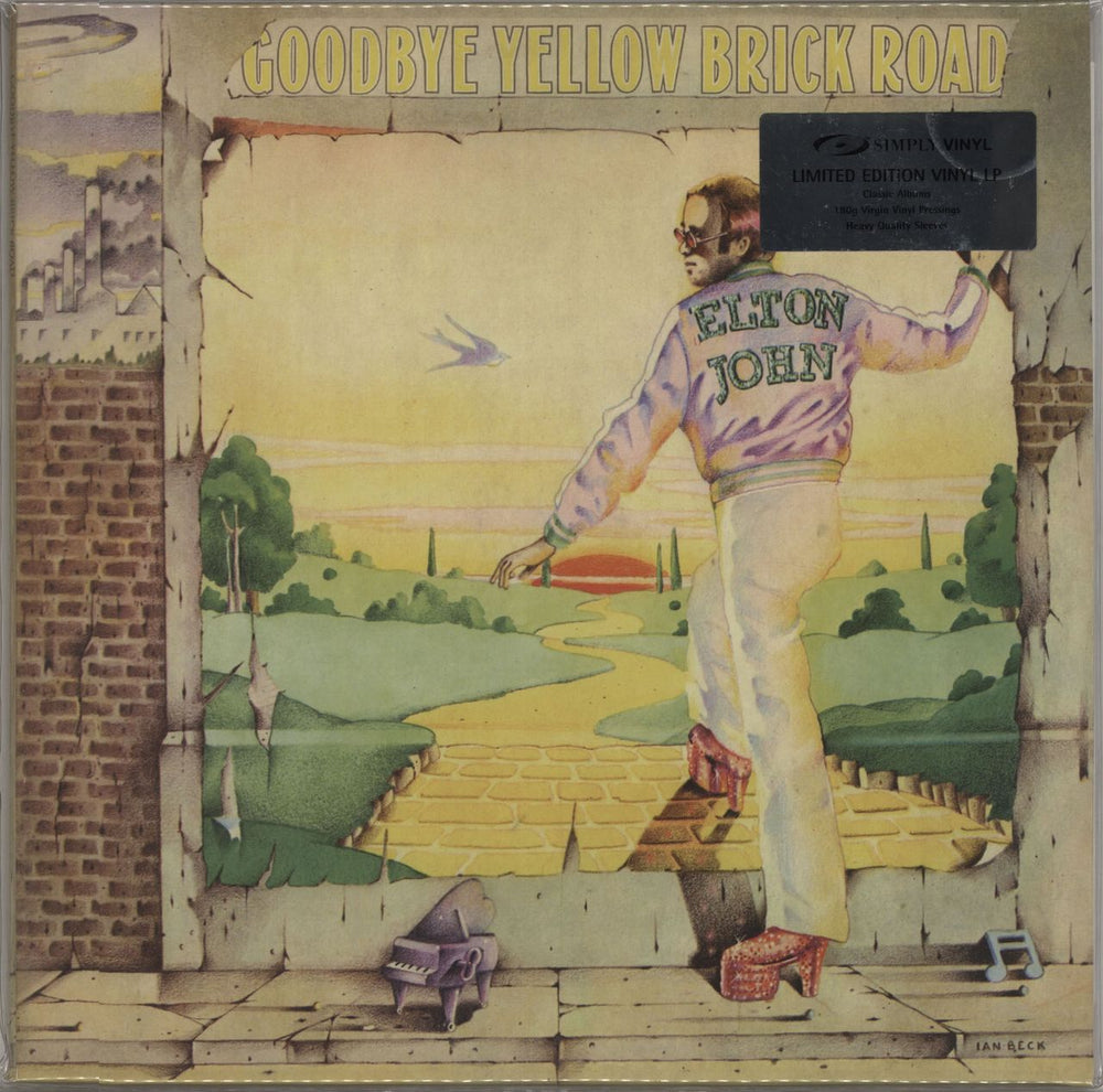 Elton John Goodbye Yellow Brick Road - 180gm - EX UK 2-LP vinyl record set (Double LP Album) SVLP159