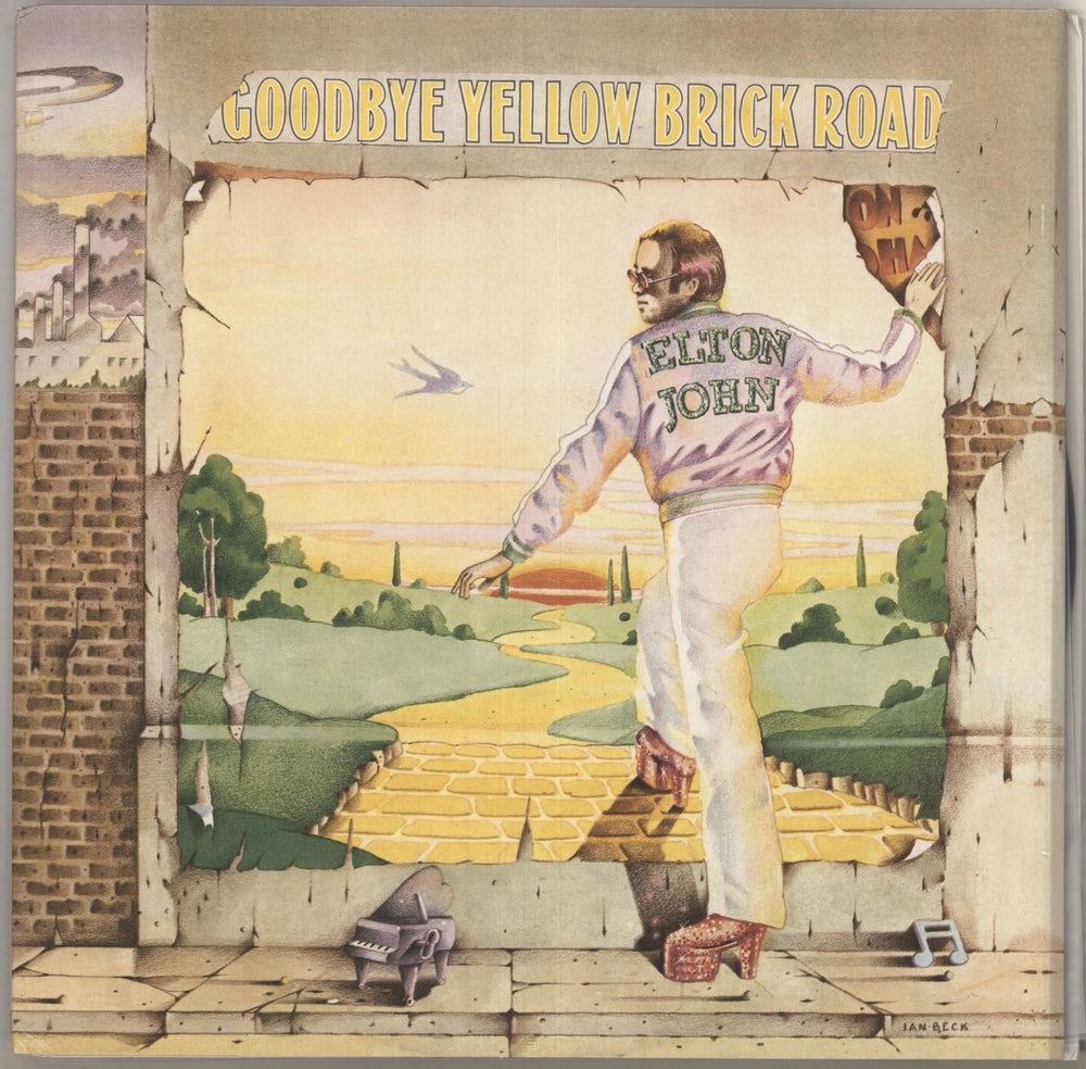 Elton John Goodbye Yellow Brick Road - Picture Disc Edition UK picture disc LP (vinyl picture disc album) 375349-5