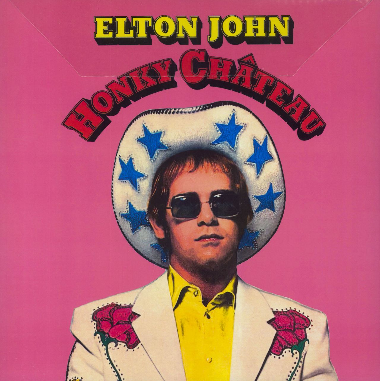 Elton John Honky Chateau - Yellow & Pink Vinyl + Numbered UK Vinyl LP ...