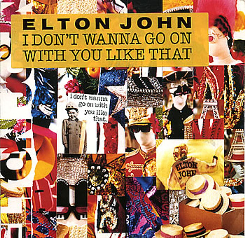 Elton John I Don't Wanna Go On With You Like That French 7" vinyl single (7 inch record / 45) 870325-7