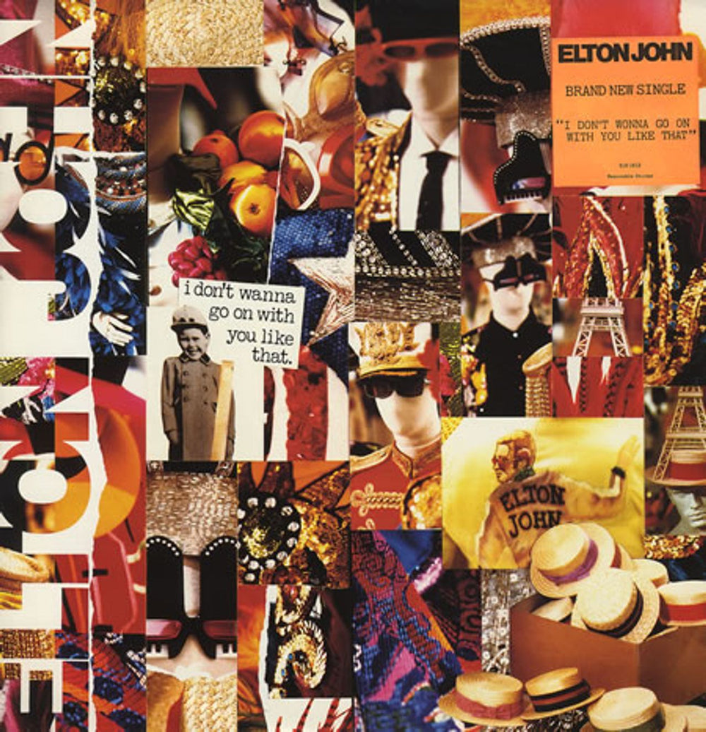 Elton John I Don't Wanna Go On With You Like That UK 12" vinyl single (12 inch record / Maxi-single) EJS1612