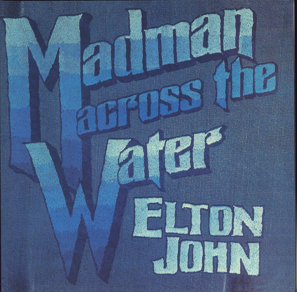 Elton John Madman Across The Water - 180gm UK vinyl LP album (LP record) 5707086