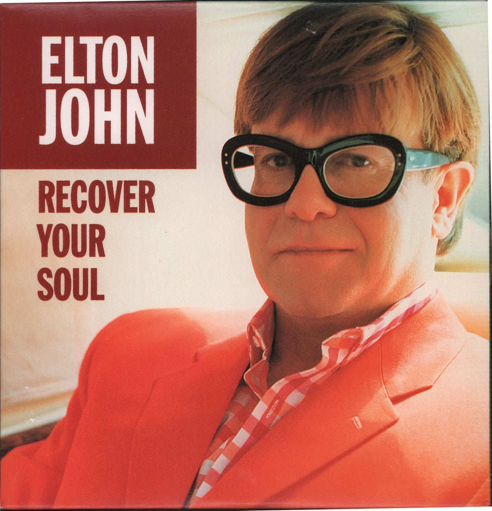 Elton John Recover Your Soul US Promo CD single (CD5 / 5") RKCDP00604