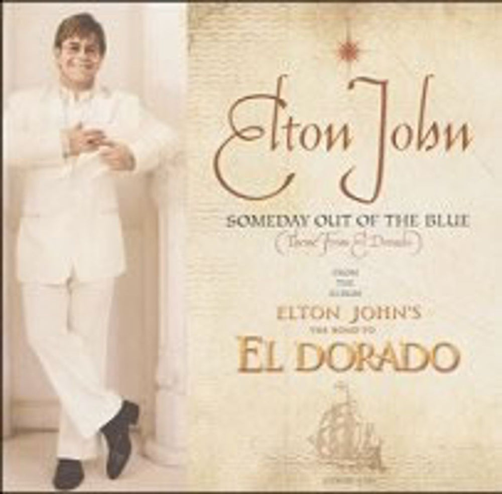 Elton John Someday Out Of The Blue US Promo CD single (CD5 / 5") DRM5P-5261