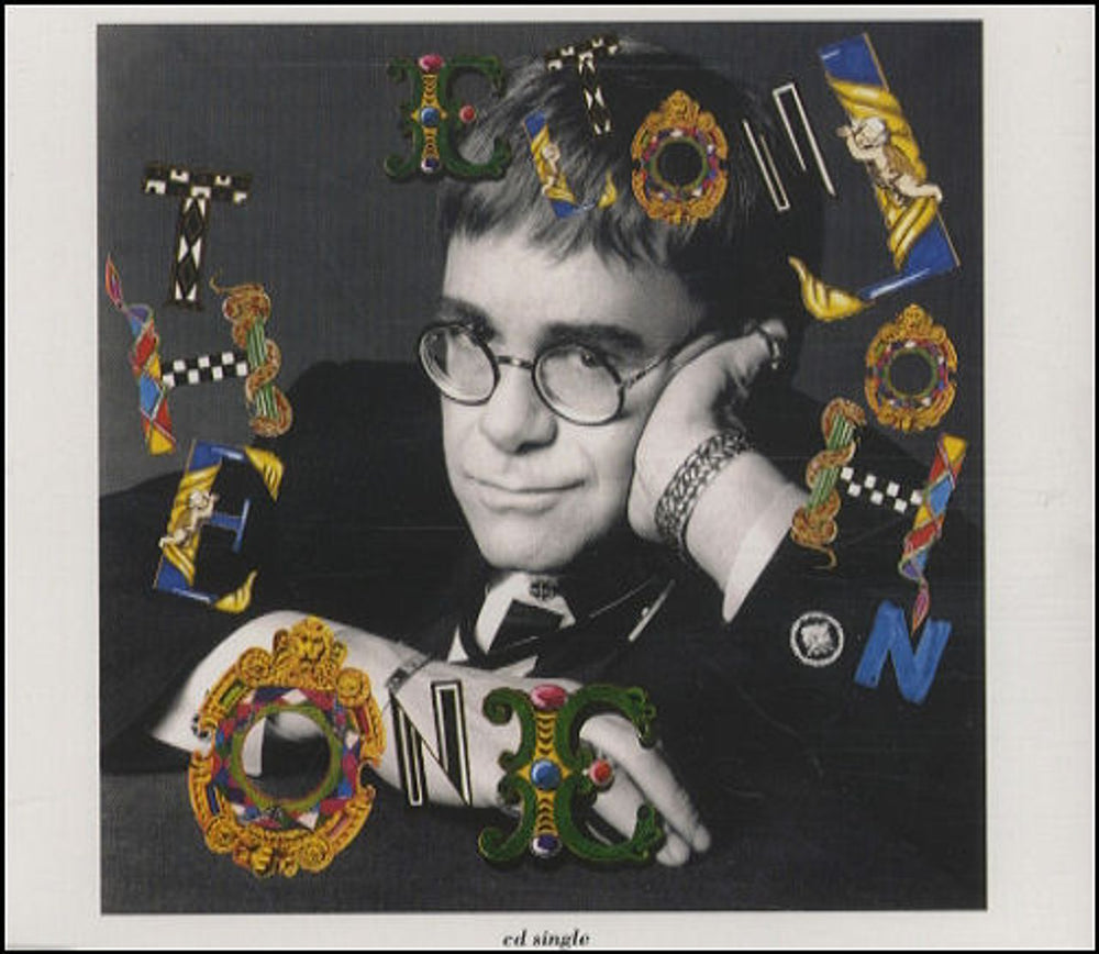 Elton John The One UK CD single (CD5 / 5") EJSCR28