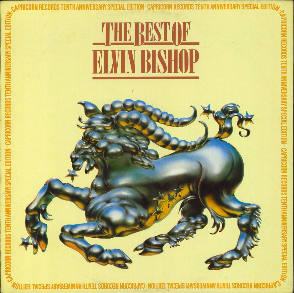 Elvin Bishop The Best Of Elvin Bishop - Promo Stamped UK Promo vinyl LP album (LP record) 2429189