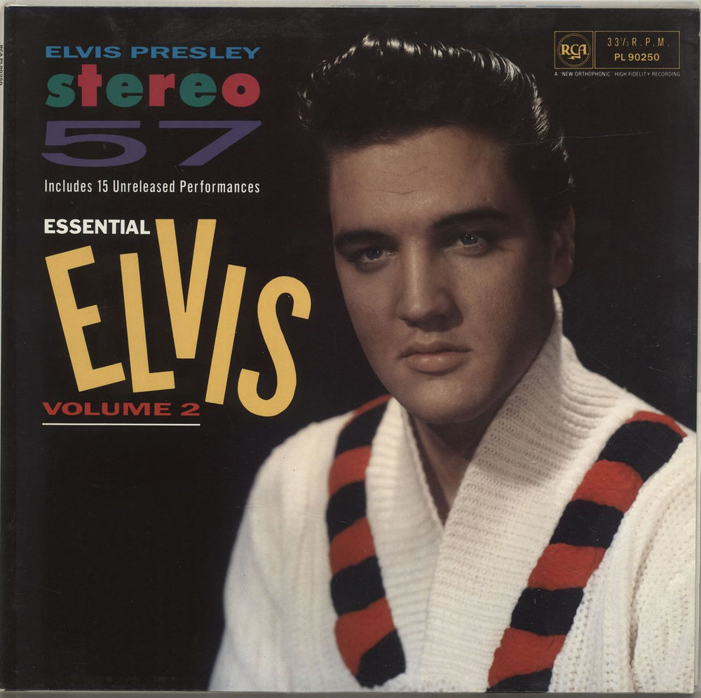 Elvis Presley Essential Elvis Volume 2 German vinyl LP album (LP record) PL90250