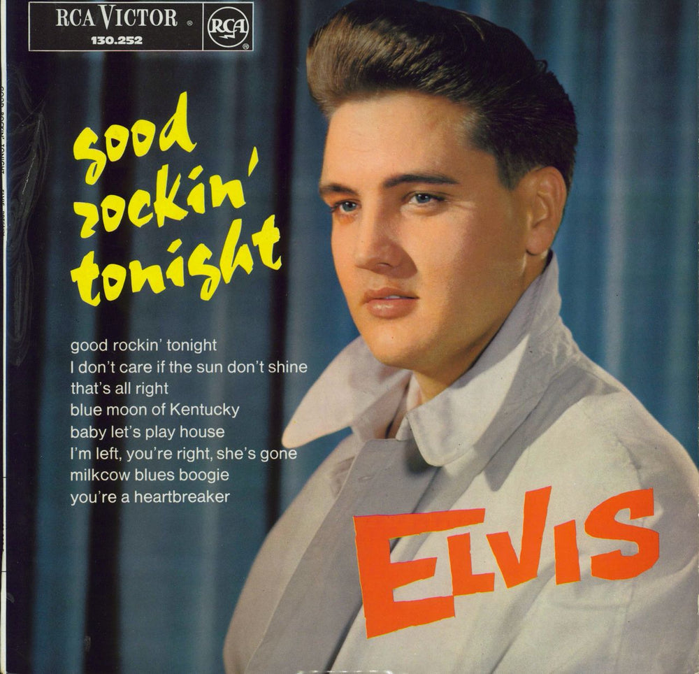 Elvis Presley Good Rockin' Tonight French 10" vinyl single (10 inch record) 130.252