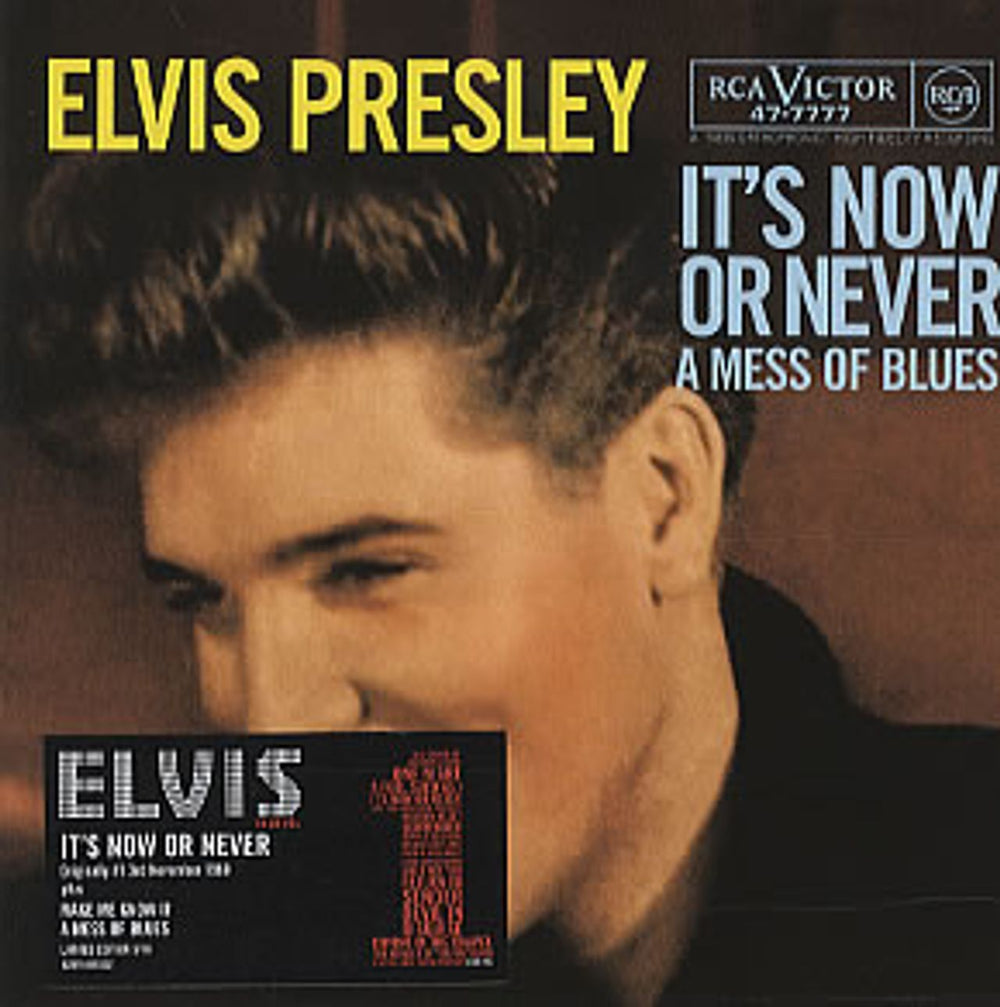 Elvis Presley It's Now Or Never [Numbered] UK CD single — RareVinyl.com