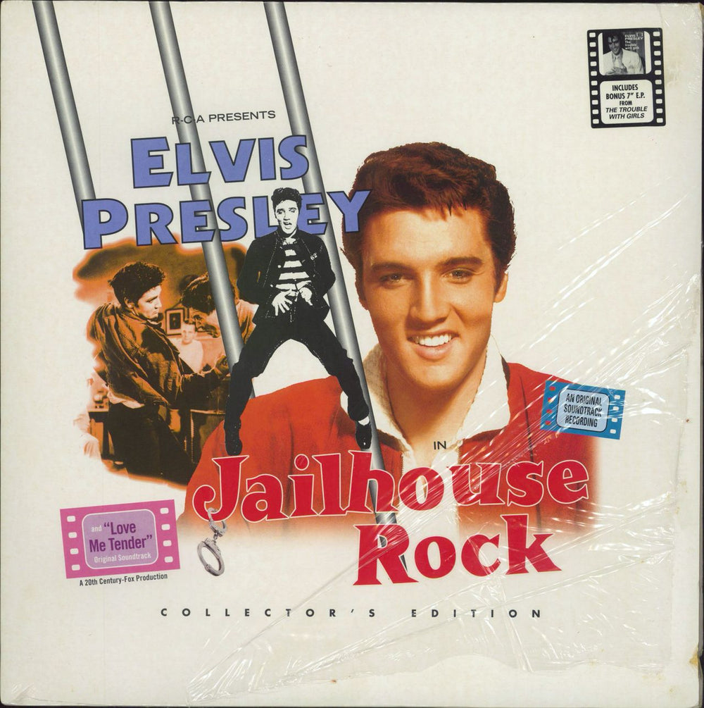 Elvis Presley Jailhouse Rock + Bonus EP - Sealed UK vinyl LP album (LP record) ELVIS111