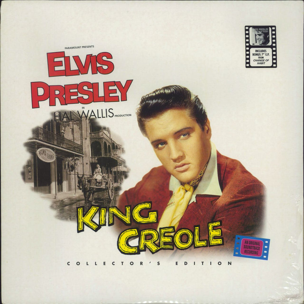 Elvis Presley King Creole + Bonus EP - Sealed UK vinyl LP album (LP record) ELVIS112