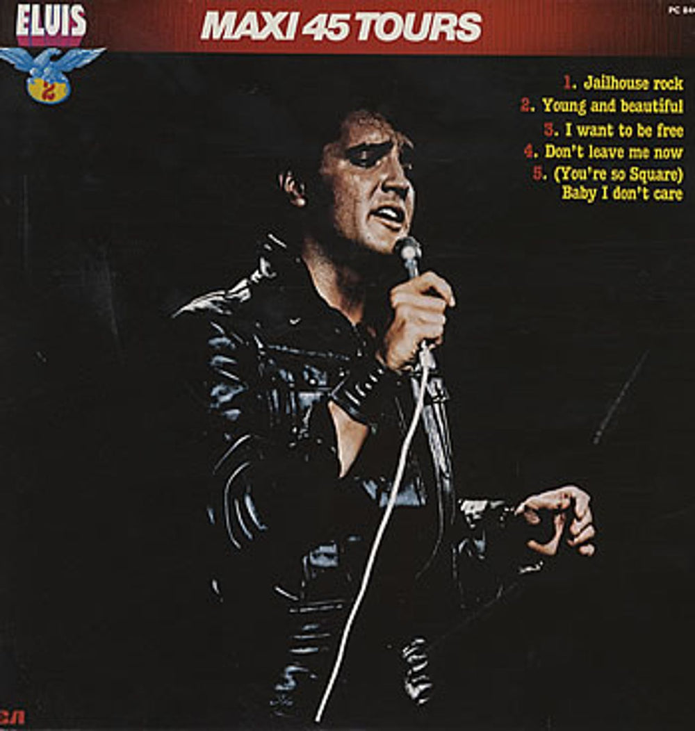 Elvis Presley Maxi 45 Tours #2 French 12" vinyl single (12 inch record / Maxi-single) PC8403