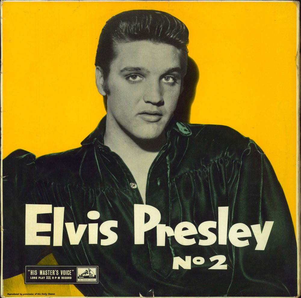 Elvis Presley Rock 'n' Roll No. 2 - G UK vinyl LP album (LP record) CLP1105