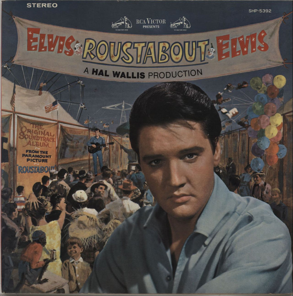 Elvis Presley Roustabout - EX Japanese vinyl LP album (LP record) SHP-5392