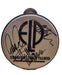 Emerson Lake & Palmer Black Moon - Tambourine Fully Autographed UK memorabilia SIGNED TAMBOURINE