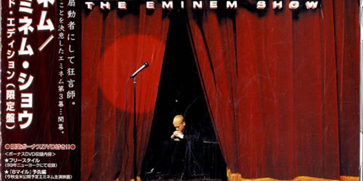Eminem The Eminem Show Japanese Promo 2-disc CD/DVD set