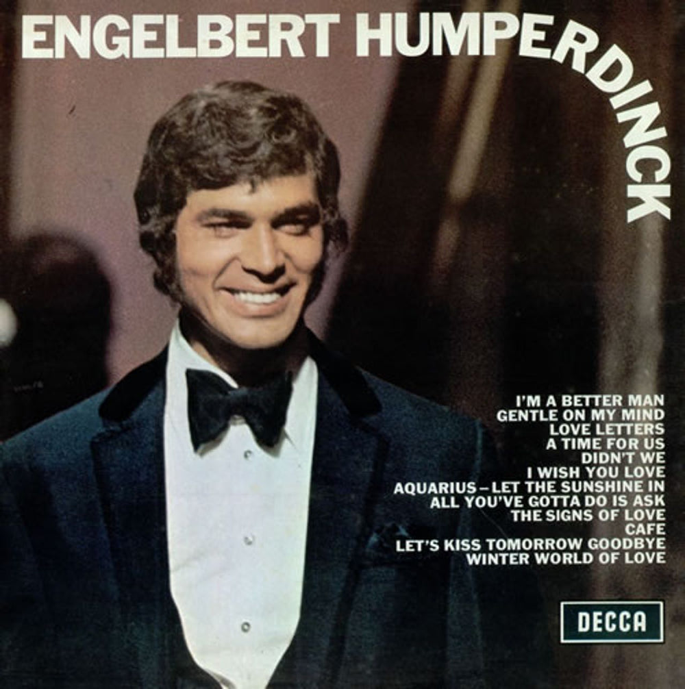 Engelbert Humperdinck (Singer) Engelbert Humperdinck UK vinyl LP album (LP record) SKL5030