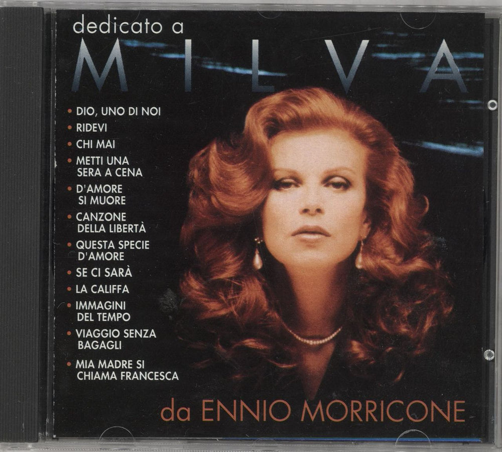 Ennio Morricone Dedicato A Milva Da Ennio Morricone Italian CD album (CDLP) CDOR9225