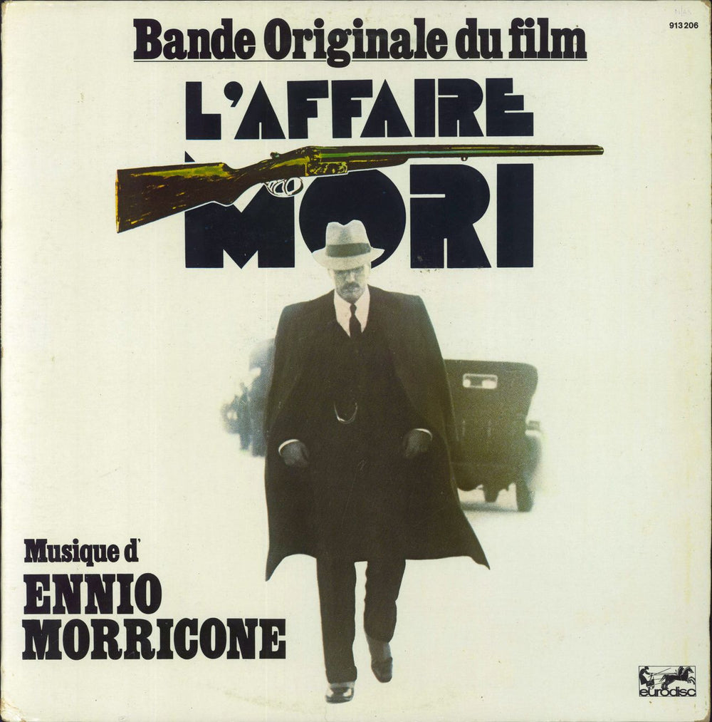 Ennio Morricone L'Affaire Mori French vinyl LP album (LP record) 913206