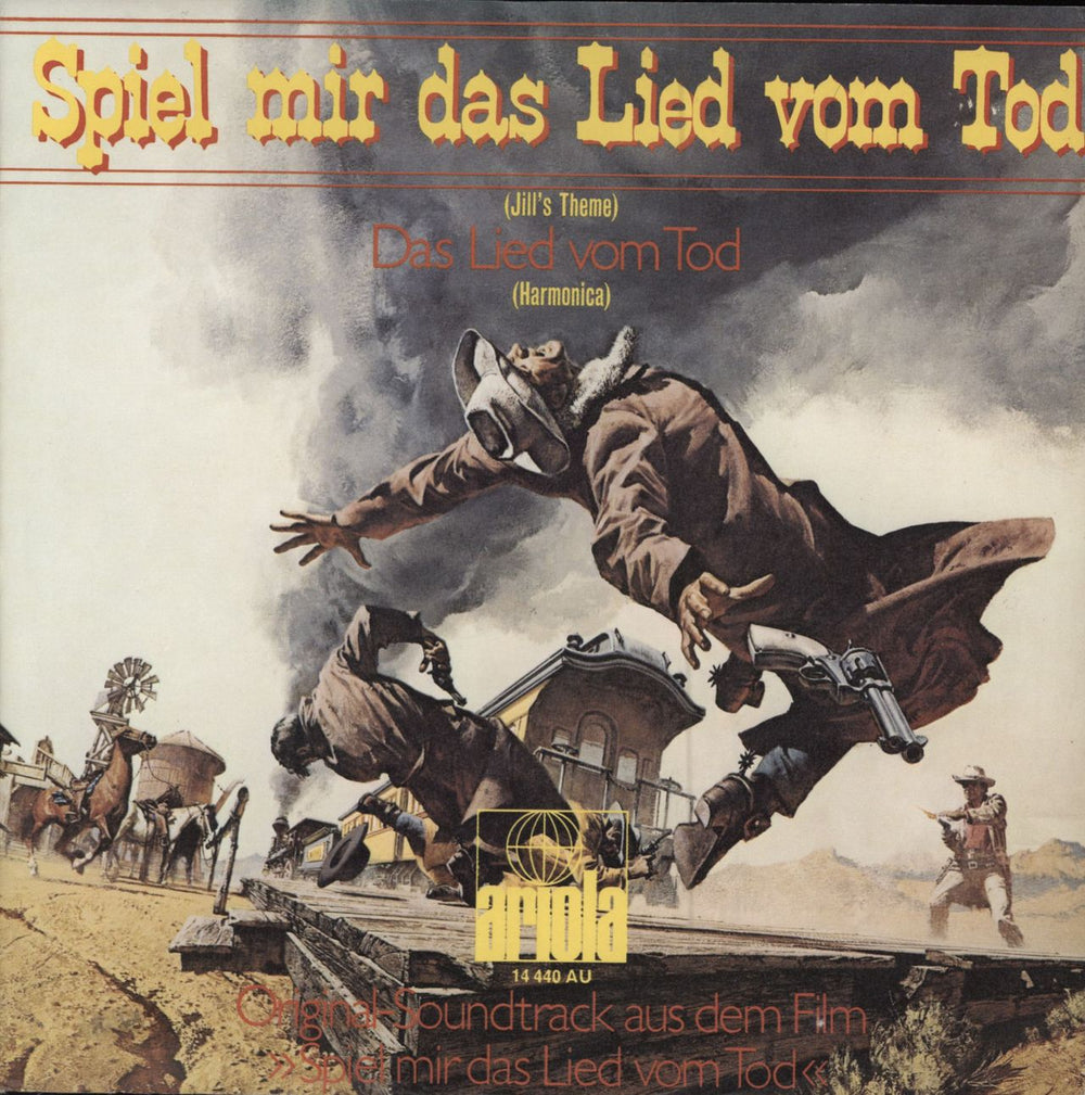 Ennio Morricone Spiel Mir Das Lied Vom Tod - Once Upon A Time In The West German 7" vinyl single (7 inch record / 45) 14440AU