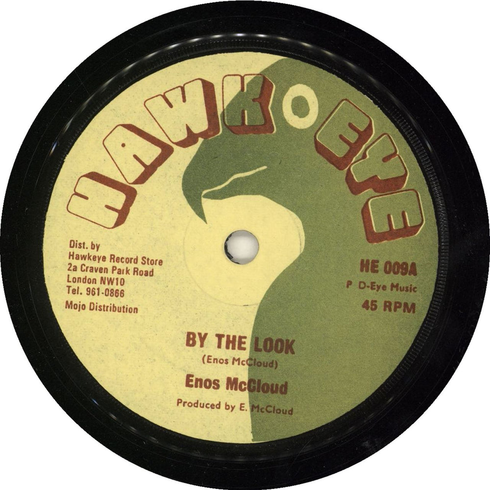 Enos McCloud By The Look UK 7" vinyl single (7 inch record / 45) HE009