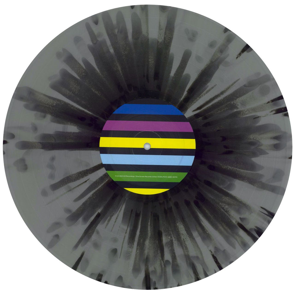 Enter Shikari Moratorium (Broadcasts From The Interruption) - Grey and Black Splatter Vinyl UK vinyl LP album (LP record) ESHLPMO790981