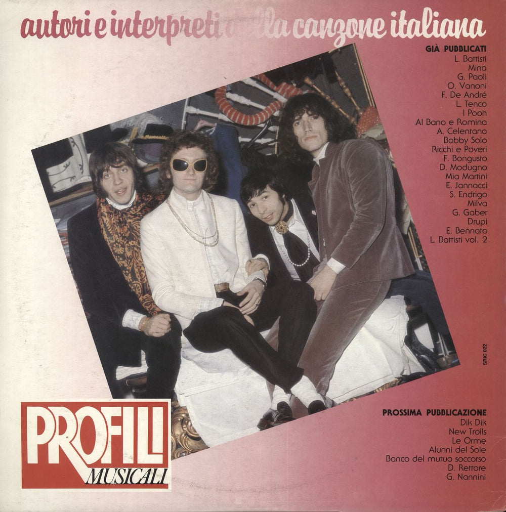 Equipe 84 Equipe 84 Italian vinyl LP album (LP record)