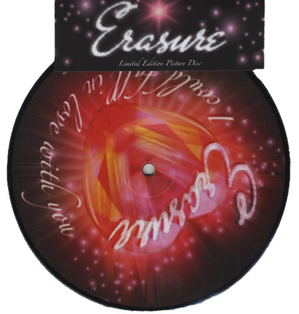 Erasure I Could Fall In Love With You UK 7" vinyl picture disc (7 inch picture disc single) MUTE366