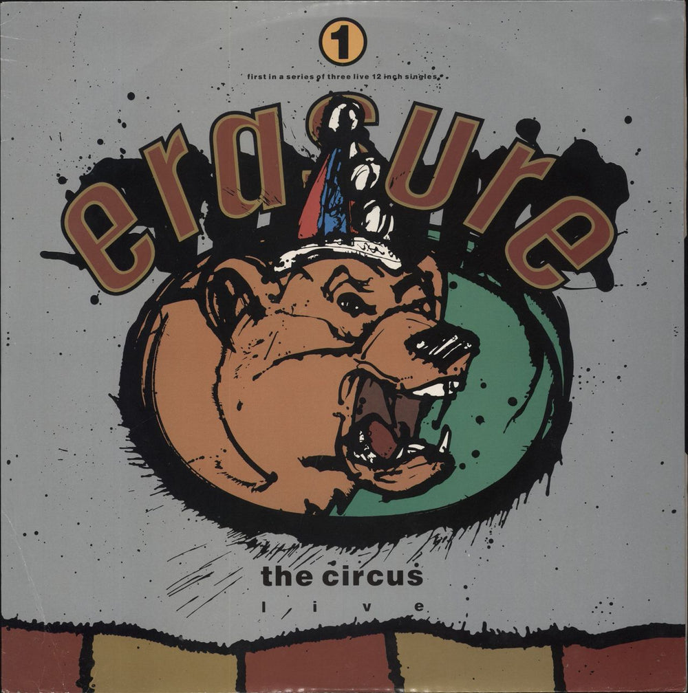 Erasure The Circus - Live in Hamburg Collection [Parts 1-3] - Autographed UK 12" vinyl single (12 inch record / Maxi-single)