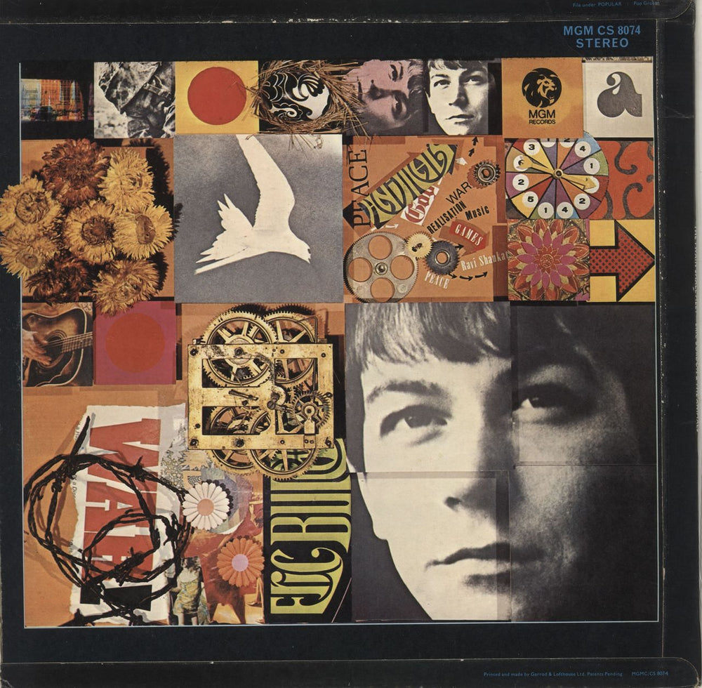 Eric Burdon & The Animals The Twain Shall Meet UK vinyl LP album (LP record)