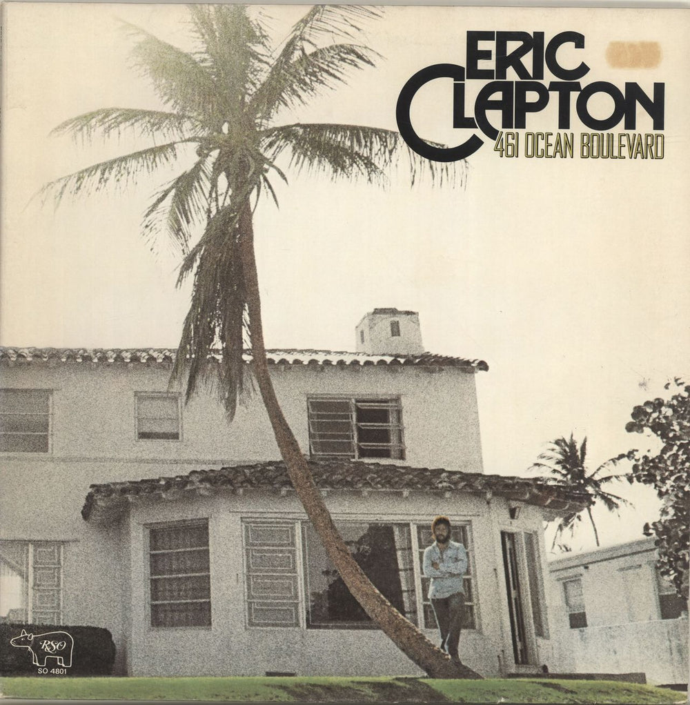 Eric Clapton 461 Ocean Boulevard US vinyl LP album (LP record) SO4801