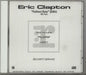 Eric Clapton Fathers Eyes - Edit US Promo CD-R acetate CD-R