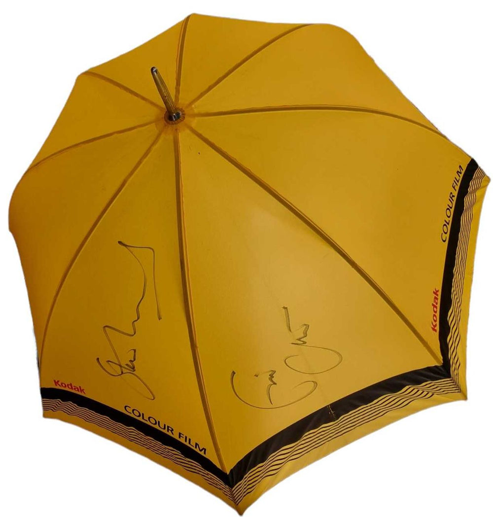 Eric Clapton Kodak Colour Film Umbrella - Autographed UK memorabilia SIGNED UMBRELLA