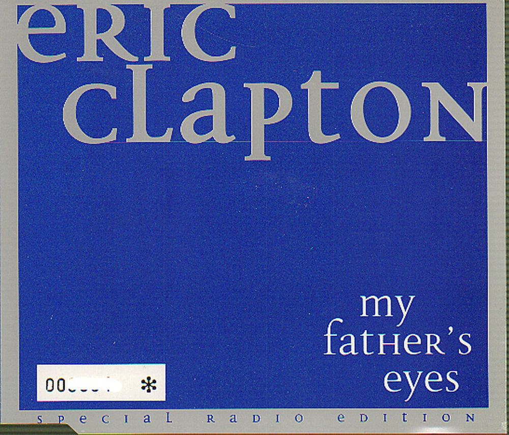 Eric Clapton My Fathers Eyes German Promo CD single (CD5 / 5") PRO6353