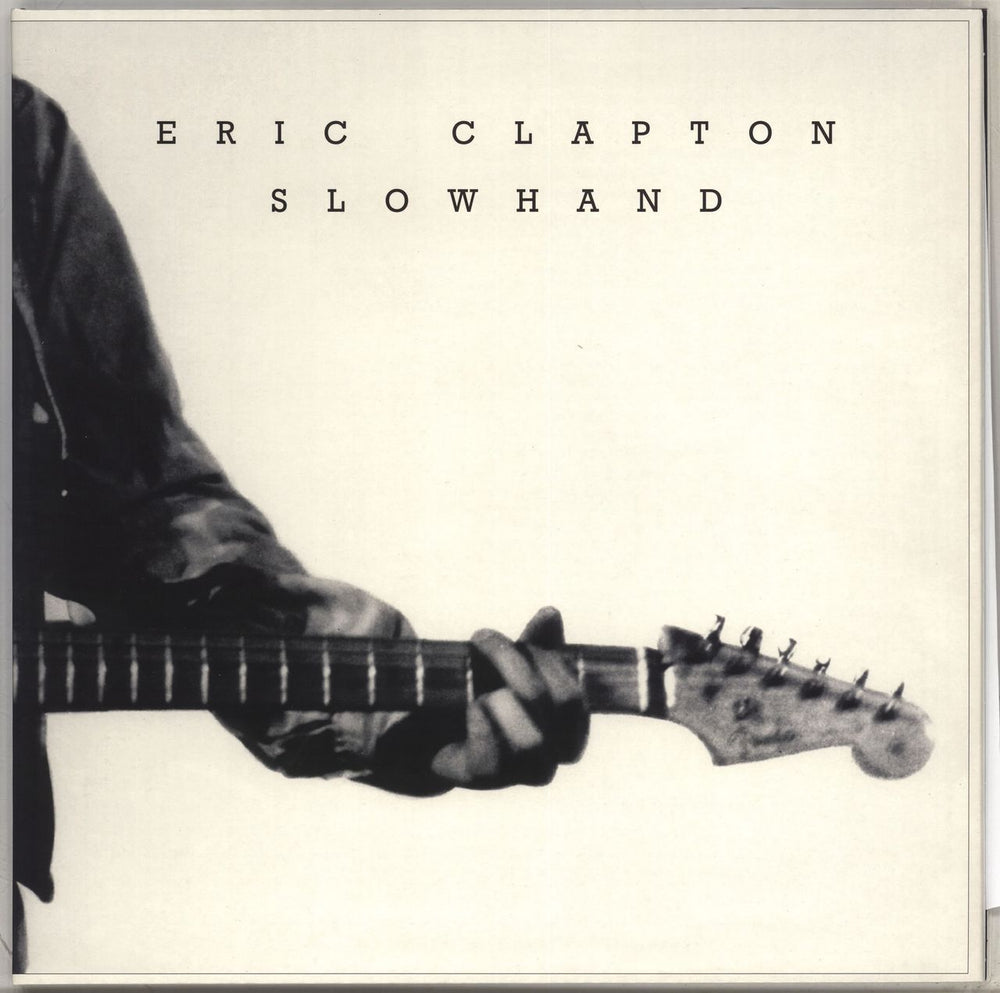 Eric Clapton Slowhand - White Vinyl UK vinyl LP album (LP record) 575476-1