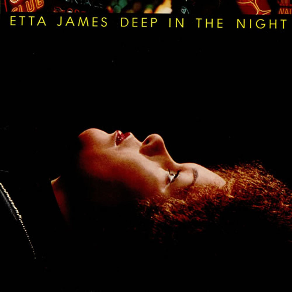 Etta James Deep In The Night UK vinyl LP album (LP record) K56492